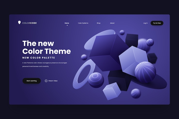 Solvit 3D Landing Page